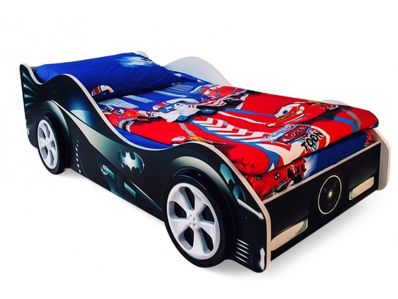 Детская кровать-машина Бэтмобиль