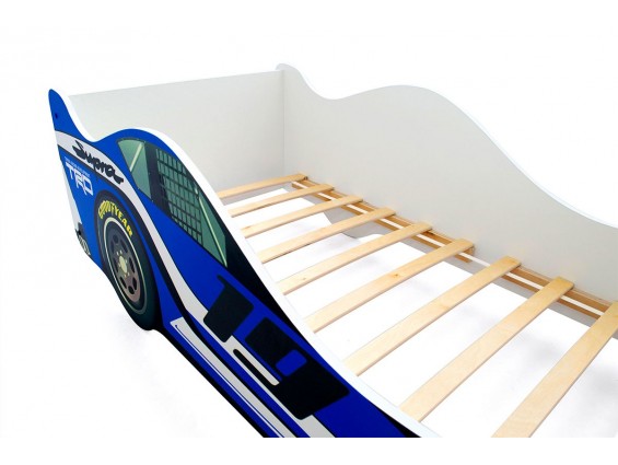 Кровать-машина Супра Синяя