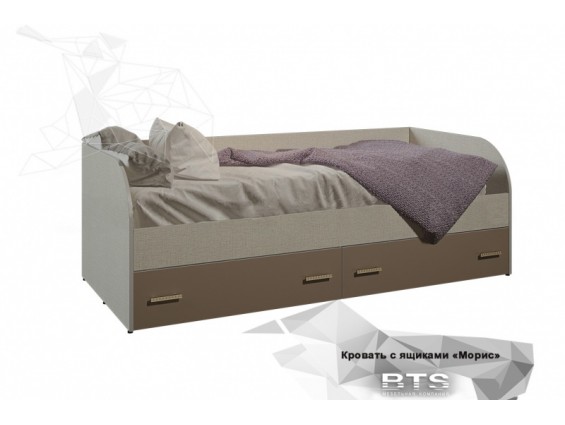 Односпальная детская кровать Морис КР-01 с ящиками