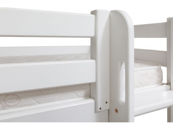 Двухъярусная детская кровать Авалон с прямой лестницей
