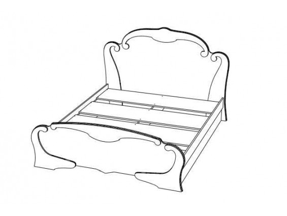 Двуспальная кровать Мария