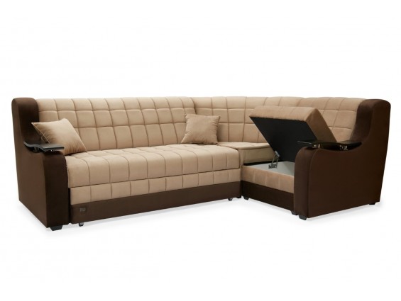 Квадрат Угловой диван + кресло кровать Пони 3