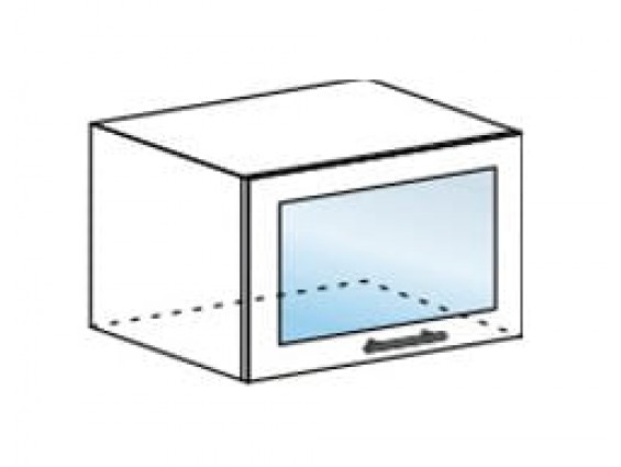 Шкаф Стендмебель горизонтальный со стеклом ШВГС 600