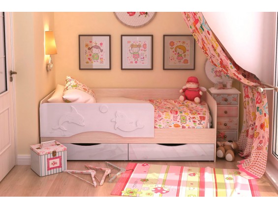 Односпальная детская кровать Алиса