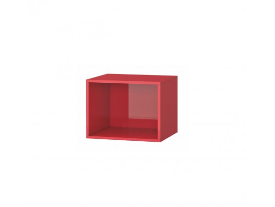 Милан куб акрил красный